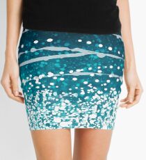 Whale Shark Pattern Mini Skirt