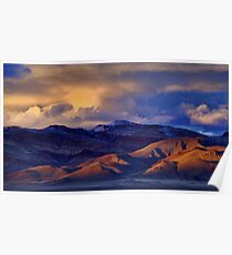 Palomino Valley Winter Sunset Poster