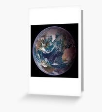 Planet Earth Greeting Card