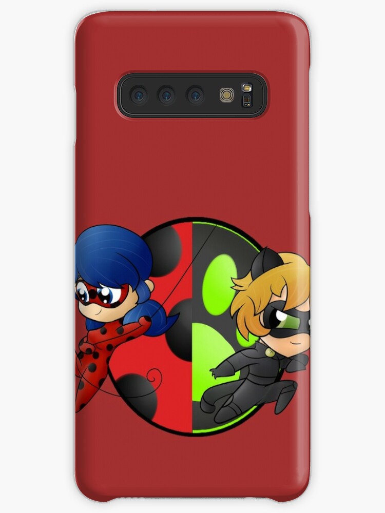 Chibi Ladybug And Chat Noir Caseskin For Samsung Galaxy By Vcm1824