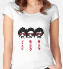 Camiseta entallada de cuello redondo Sabotaje