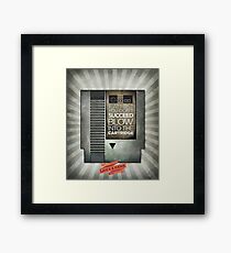 Blow the cartridge Framed Print