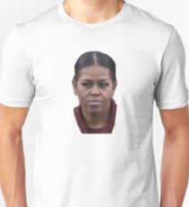 Michelle Obama Mean Face Unisex T-Shirt