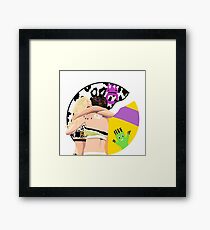 BayMella WWE Framed Print