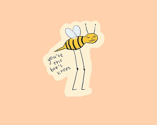 Bee s knees. Bee's Knees идиома. The Bee's Knees - происхождение идиомы:. Рисунок идиома Bee’s Knees. Bees Knees idiom.