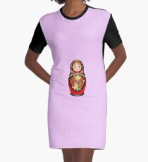 Doll Graphic T-Shirt Dress