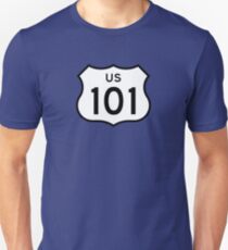 US Route 101 Sticker Unisex T-Shirt