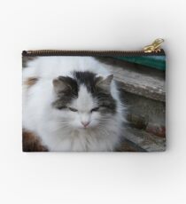 Kitty On The Mat........... Studio Pouch
