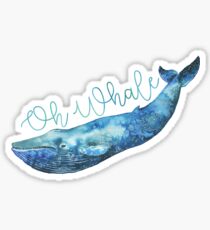 Oh Whale Sticker