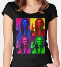Rumpelstiltskin Pop-Art Women's Fitted Scoop T-Shirt