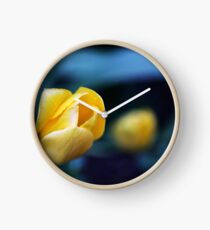 Yellow Tulip Clock
