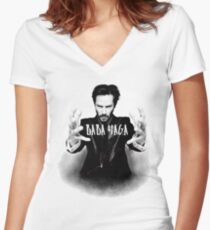 Keanu Reeves Women's Fitted V-Neck T-Shirt