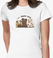 Chinese Shar Pei Lover Women's Fitted T-Shirt