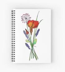 Wildflowers Spiral Notebook