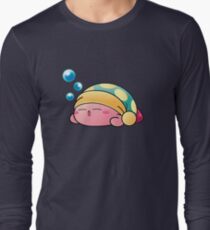 Sleeping Kirby Long Sleeve T-Shirt