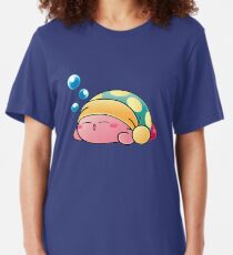 Sleeping Kirby Slim Fit T-Shirt