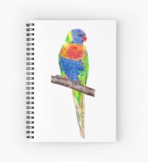 Rainbow Lorikeet Spiral Notebook