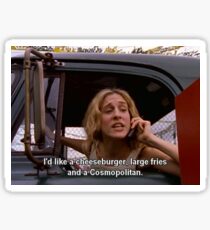 Distraught Carrie Sticker