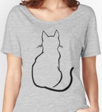 Cat Women's Relaxed Fit T-Shirt