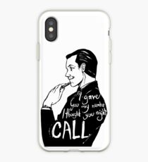 Call Me iPhone Case
