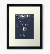 Voyager Programm Raumsonde Gerahmtes Wandbild