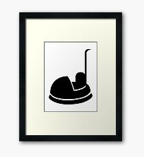 Bumper car Framed Print