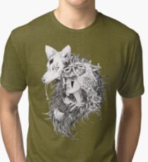 Princess Mononoke -Ghibli Studio Tri-blend T-Shirt