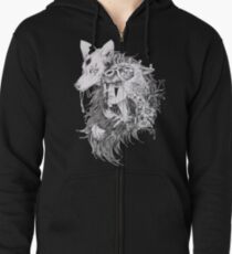 Princess Mononoke -Ghibli Studio Zipped Hoodie