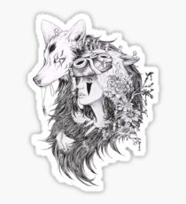 Princess Mononoke -Ghibli Studio Sticker