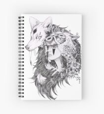 Cuaderno de espiral Princesa Mononoke -Ghibli Studio