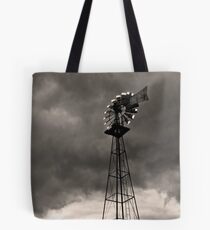 Farm Market Windmill Tote Bag