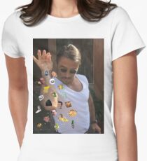 Salt Bae Sprinkling Memes Women's Fitted T-Shirt