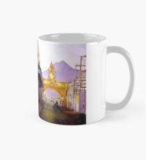 Aquarellmalerei Antigua Guatemala Tasse (Standard)