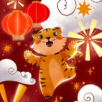 Artwork thumbnail, Year of the tiger by Sandramartins
