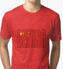 Beijing. Tri-blend T-Shirt