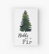 Noble as a Fir by Woodland Doodles Hardcover Journal