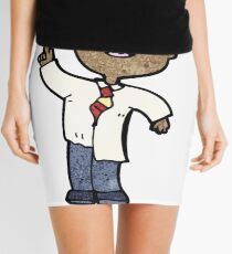 cartoon schoolboy Mini Skirt