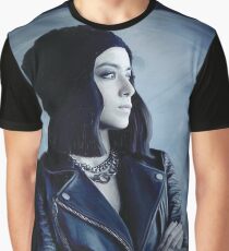 Camiseta gráfica Agente Johnson margarita