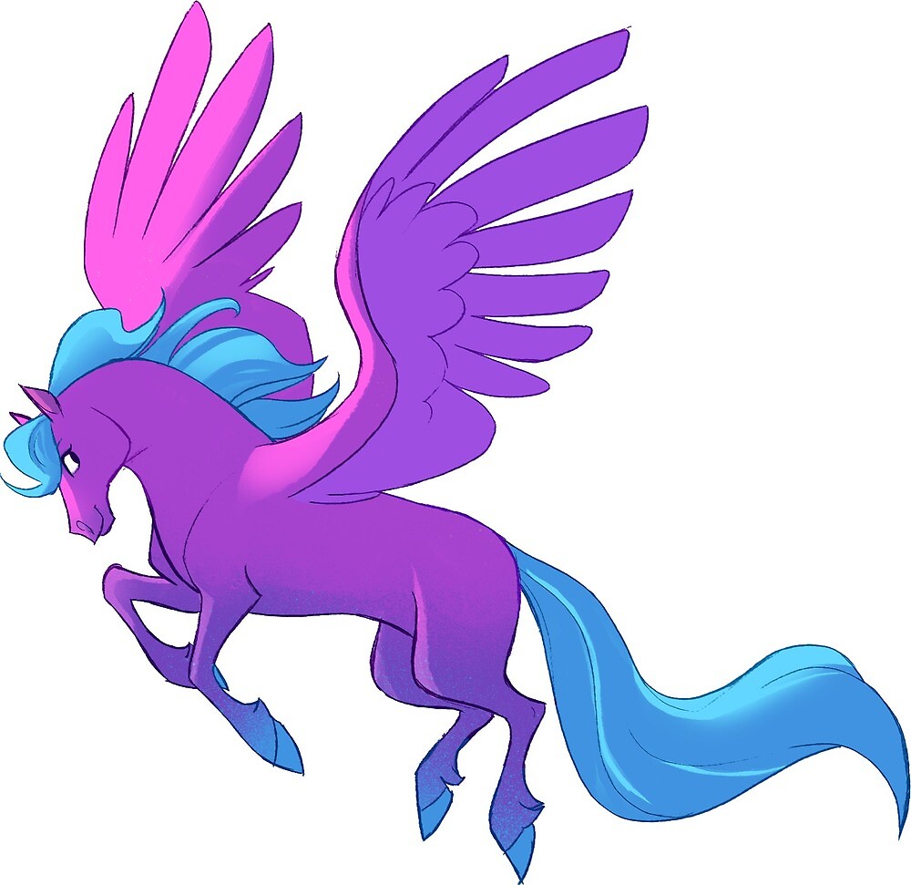 pegasus purple