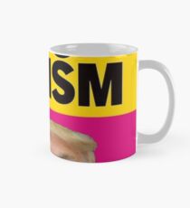 no to racism no to trump Mug