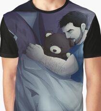 lonely with bear FullCG Graphic T-Shirt