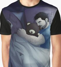 lonely with bear Graphic T-Shirt