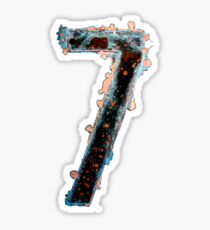 7 - II Sticker