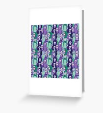 Ghoul Stripes Greeting Card
