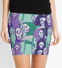 Ghoul Stripes Mini Skirt