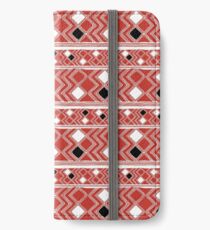 Yuchi Red Square iPhone Wallet/Case/Skin