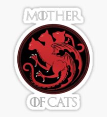 Mother of Cats Sticker