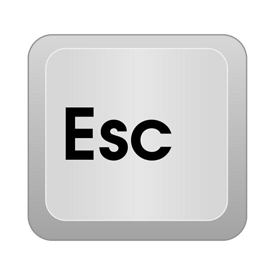 "Keyboard Escape Key" Posters by TheBestStore | Redbubble