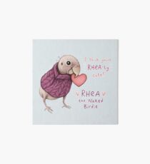 Rhea - Rhea-ly Cute! Art Board