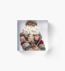 Santa Claus Acrylic Block